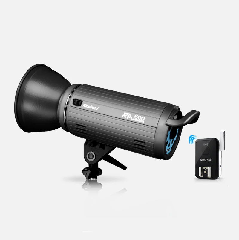 

NiceFoto photography lights RA-600 600W Studio Flash Built-in 2.4GHz remote control fast recycling time wedding clothing shoot