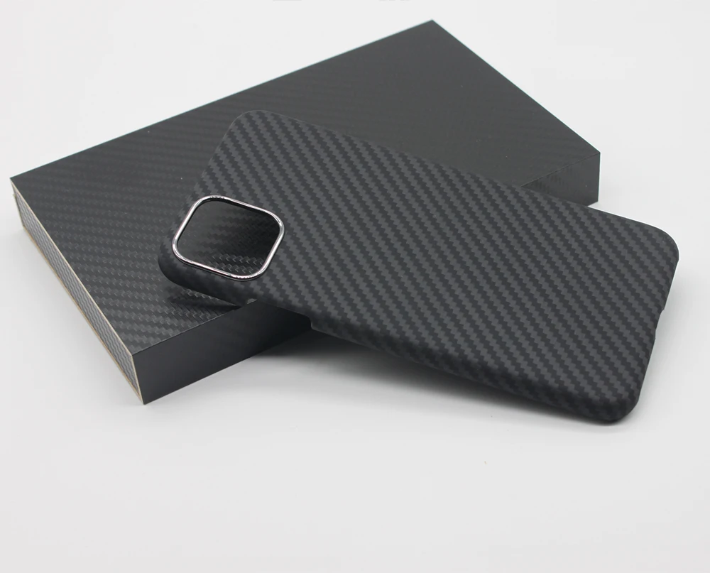 

Carbon Fiber Case for iPhone 11 pro max 7 8 plus XR X XS MAX Ultra-thin Hard Business Cover Case Protective Aramid Fiber Cover
