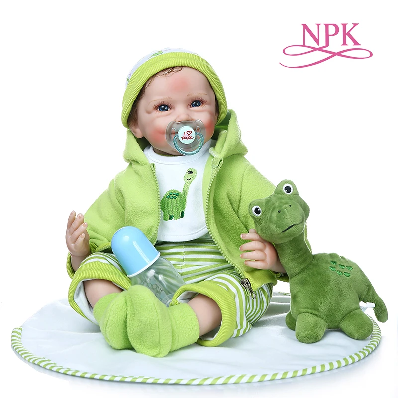 55 см Реалистичная кукла bebe reborn baby реалистичный силикон мягкое касание милый