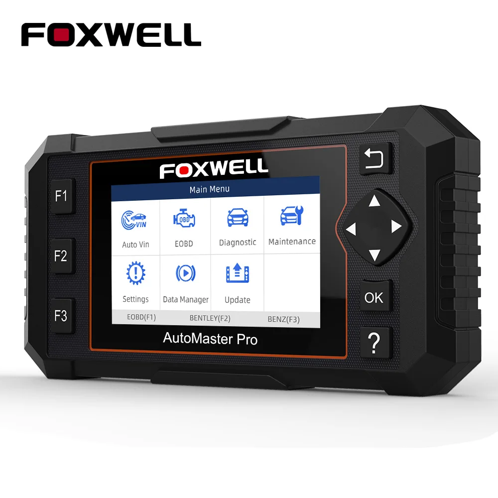 Сканер FOXWELL NT614 Elite Four System OBD2 подушка безопасности двигателя ABS AT EPB сброс масла EOBD