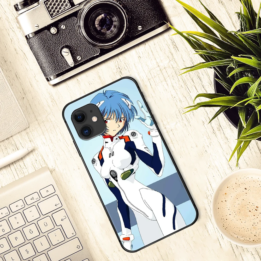 

Genesis Evangelion NGE EVA Phone Case Cover Hull For iphone 5 5s se 2020 6 6s 7 8 12 mini plus X XS XR 11 PRO MAX black Cell Tpu