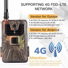 Фотоловушка HC-900LTE 4G охотничья камера 16 МП фотоловушка 0,3 нм фотоловушка 0,3 s MMSSMSSMTPFTP Дикая камера 44 Светодиода время запуска s IP65