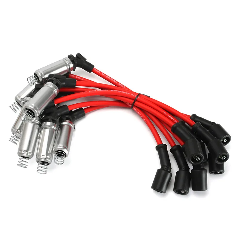 M8 48322 OEM свечи зажигания провода для Chevy GMC V8 48322R M848322 7831 с высокой