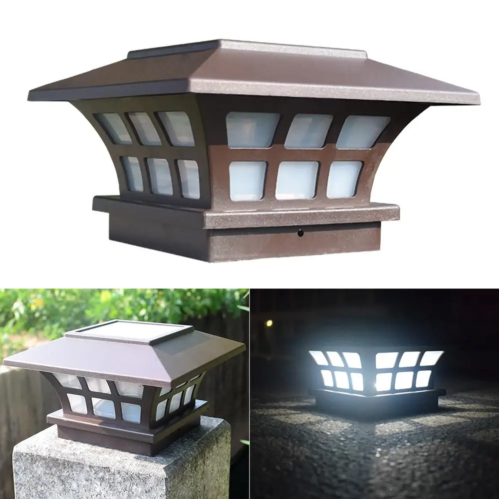

Solar Stigma Light Fence Light IP65 Outdoor Solar Lamp For Garden Decoration Gate Fence Wall Courtyard Cottage Solar Lamp
