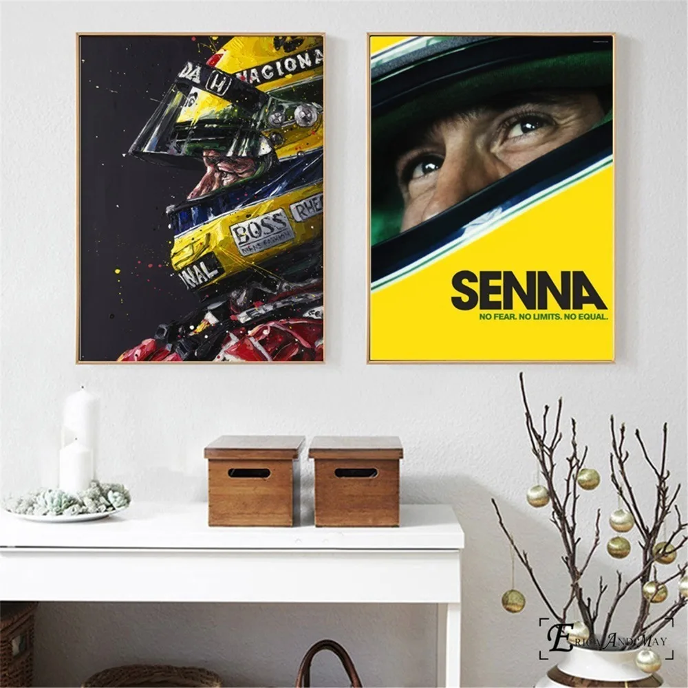Фигурка Senna акварельная картина ВИНТАЖНЫЙ ПЛАКАТ принты маслом на холсте