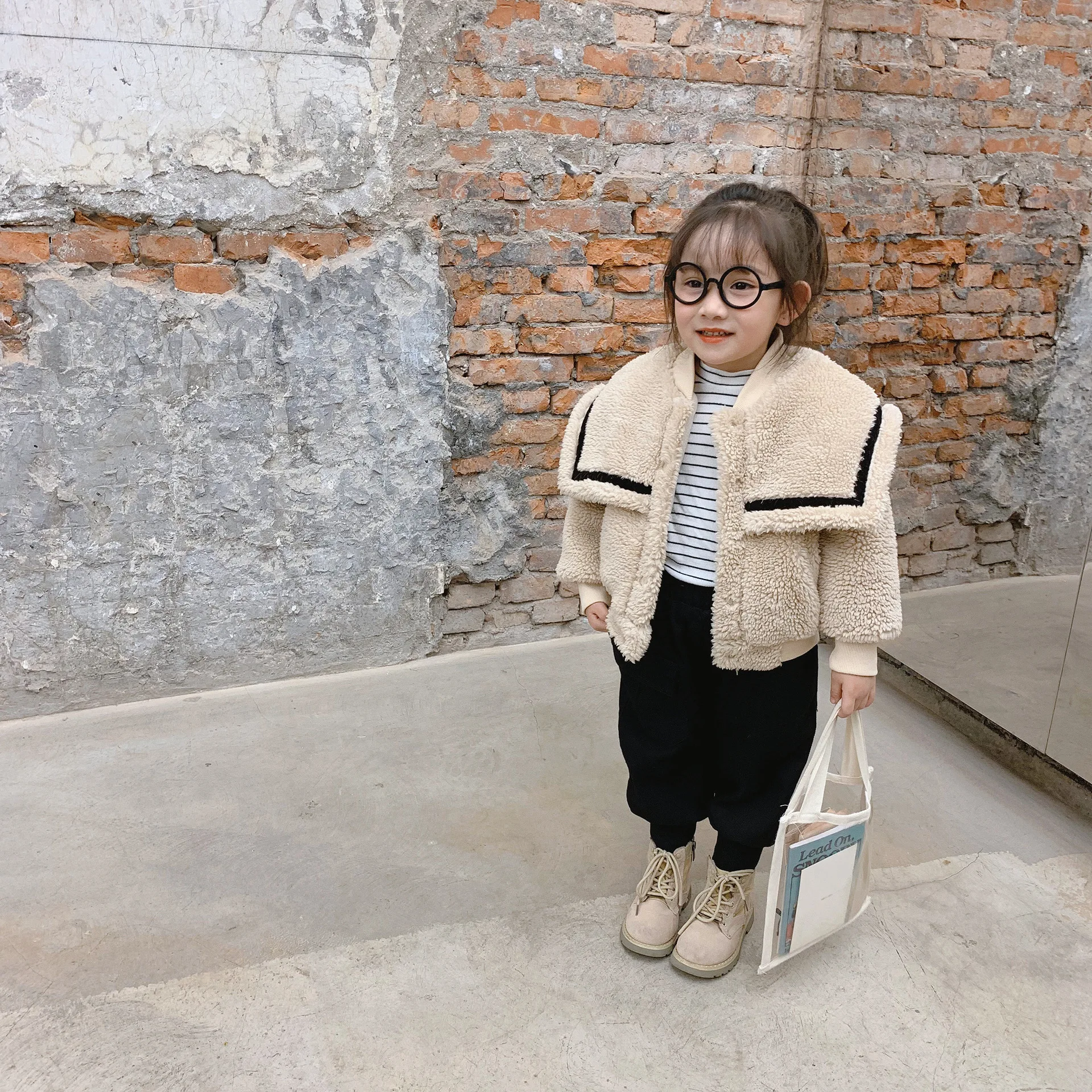 Зимняя новинка корейский стиль утолщенная и теплая меховая модная куртка с