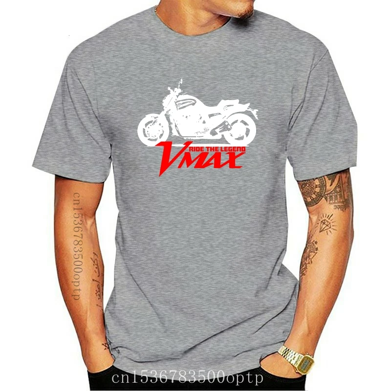 

New 2021 2021 Summer Cool Tee Shirt Japanese Motorcycle VMAX RIDE THE LEGEND T-SHIRT VMAX FAN SHIRT Tee SHIRT Cotton T-shirt