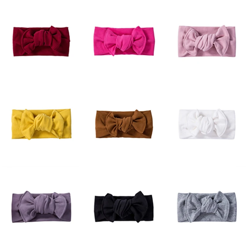 Эластичная Повязка на голову для новорожденных 10 цветов|Аксессуары| |