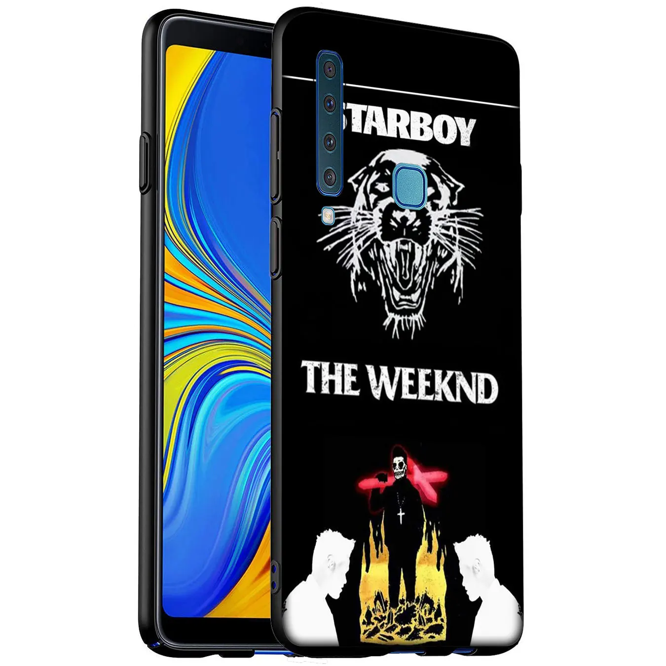 Мягкий силиконовый чехол для Samsung Galaxy A6 A7 A8 A9 2018 A3 A5 2016 2017 Note 9 8 10 Plus |