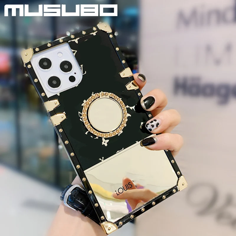 

Luxury Brand Phone Case For iPhone 12 Pro Max 11 Pro X XS Max XR 7 8 Plus Fundas Samsung S21 Ultra Note 20 Plus A72 A52 32 Cover