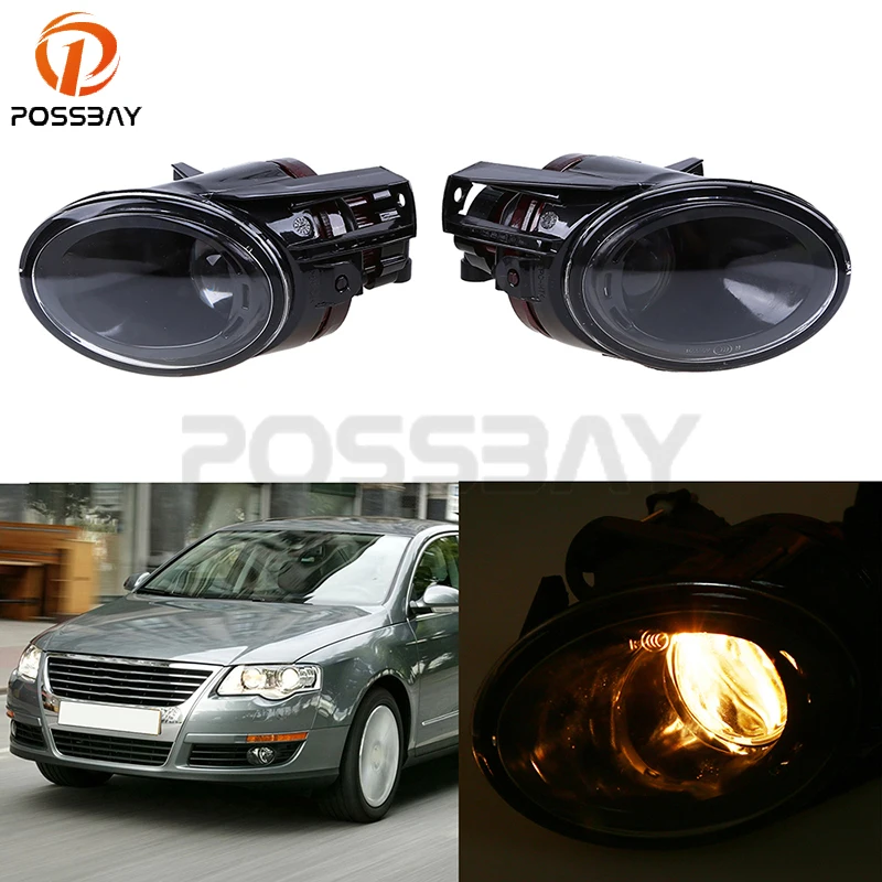 POSSBAY желтый туман светильник s галогенная лампа для вождения противотуманных фар