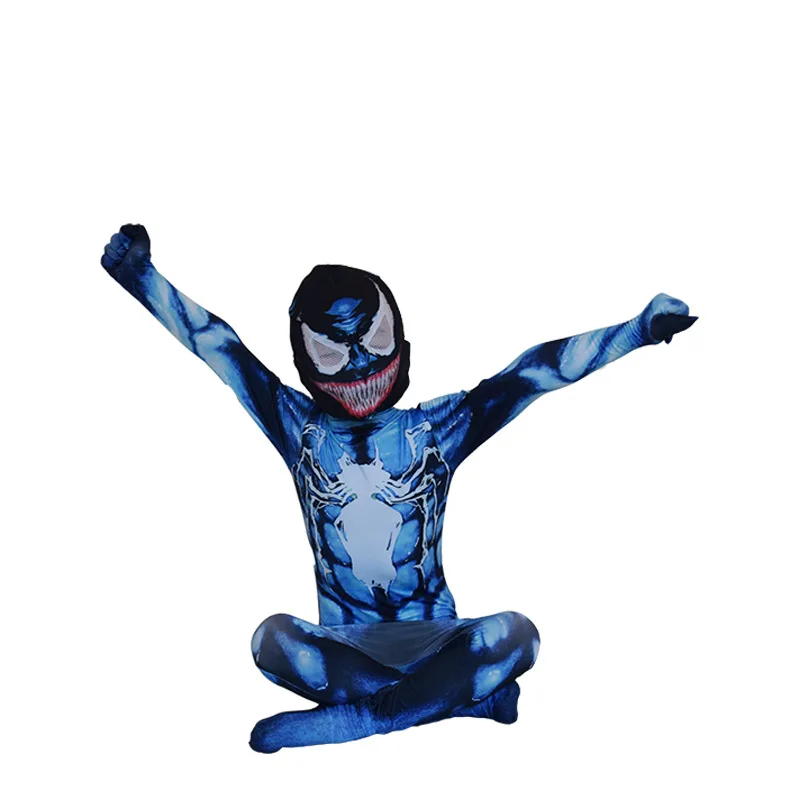 Детский комбинезон с 3D принтом яда костюм на Хэллоуин для взрослых Человека