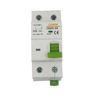 beautiful appearance breaking 6000a residual current circuit breaker leakage protection circuit breaker 16a 32a dpnl1pn 230v