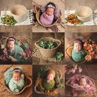 photography baby props baby shoot studio woven accessori basket photo props baby newborn photography prop newborn accessori