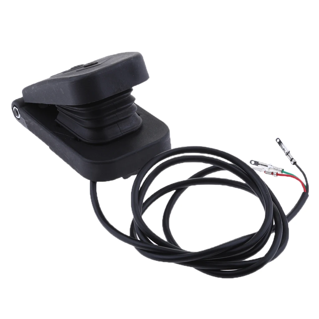 

5V Black Plastic Electric Bike Scooter Quad Foot Throttle Accelerator 3 Wires