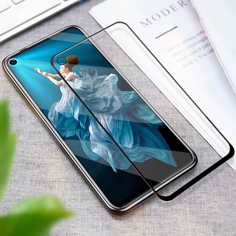 Для huawei Nova 5T закаленное стекло взрывозащищенное полное покрытие протектор