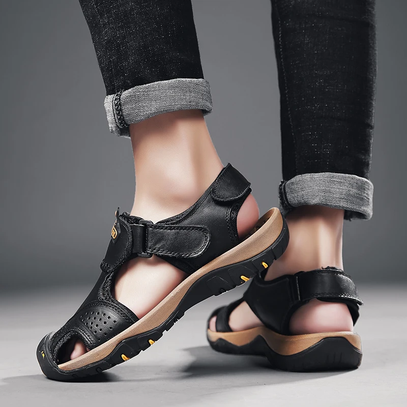 

Summer Sandals Men Zapatillas Hombre Verano Sandalias De Para Summer Men Sandals Breathable Men's Shoes Sandale Homme Ete
