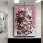 Греческая статуя, скульптура, холст, Художественная печать, плакаты, фигурка, живопись на стене, искусственный декор, гостиная, украшение для дома