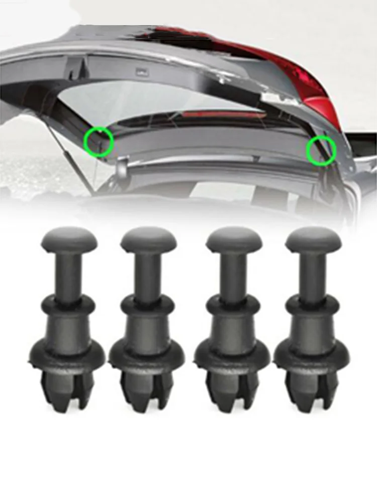 

4pcs Car Boot Parcel Shelf Clips Pins for GOLF 5 Mk6 Tigaun 5N UP Parcel Shelf Tray String Clips Hook Pivot Hook Pivot Hold