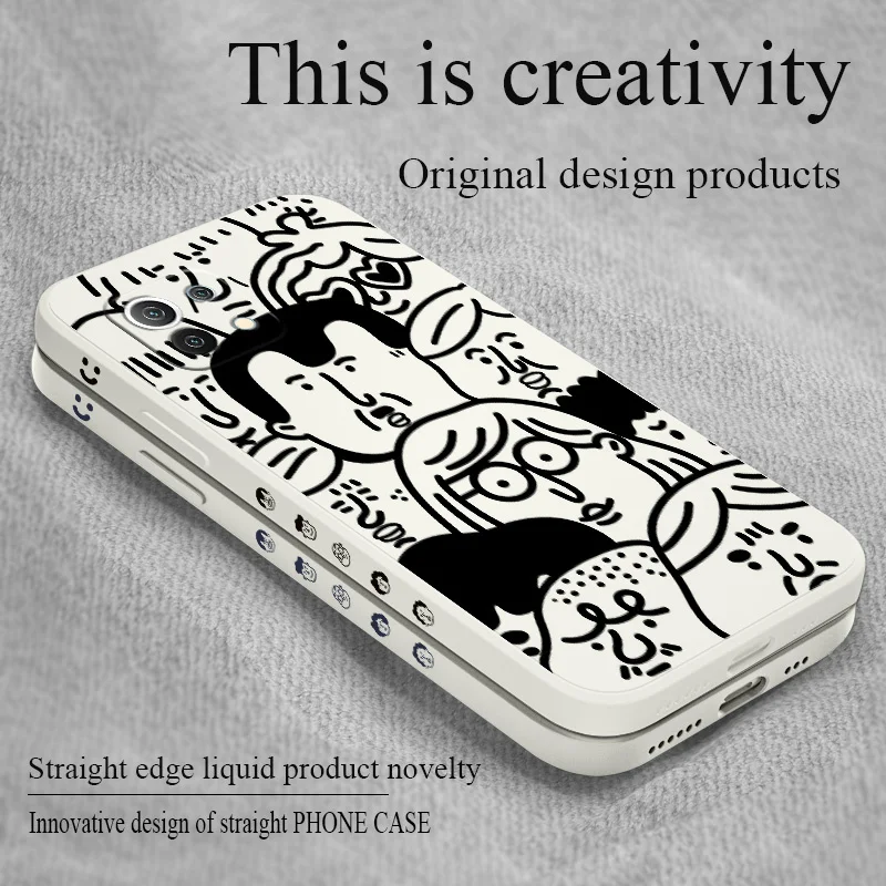 

Sketch Japen avatar Phone Case For Xiaomi Mi 11 11T 10T 10TPro 10S lite Ultra 9T 9 8 Note 10 Pro Poco F3 F2pro X2 Silicone Cover