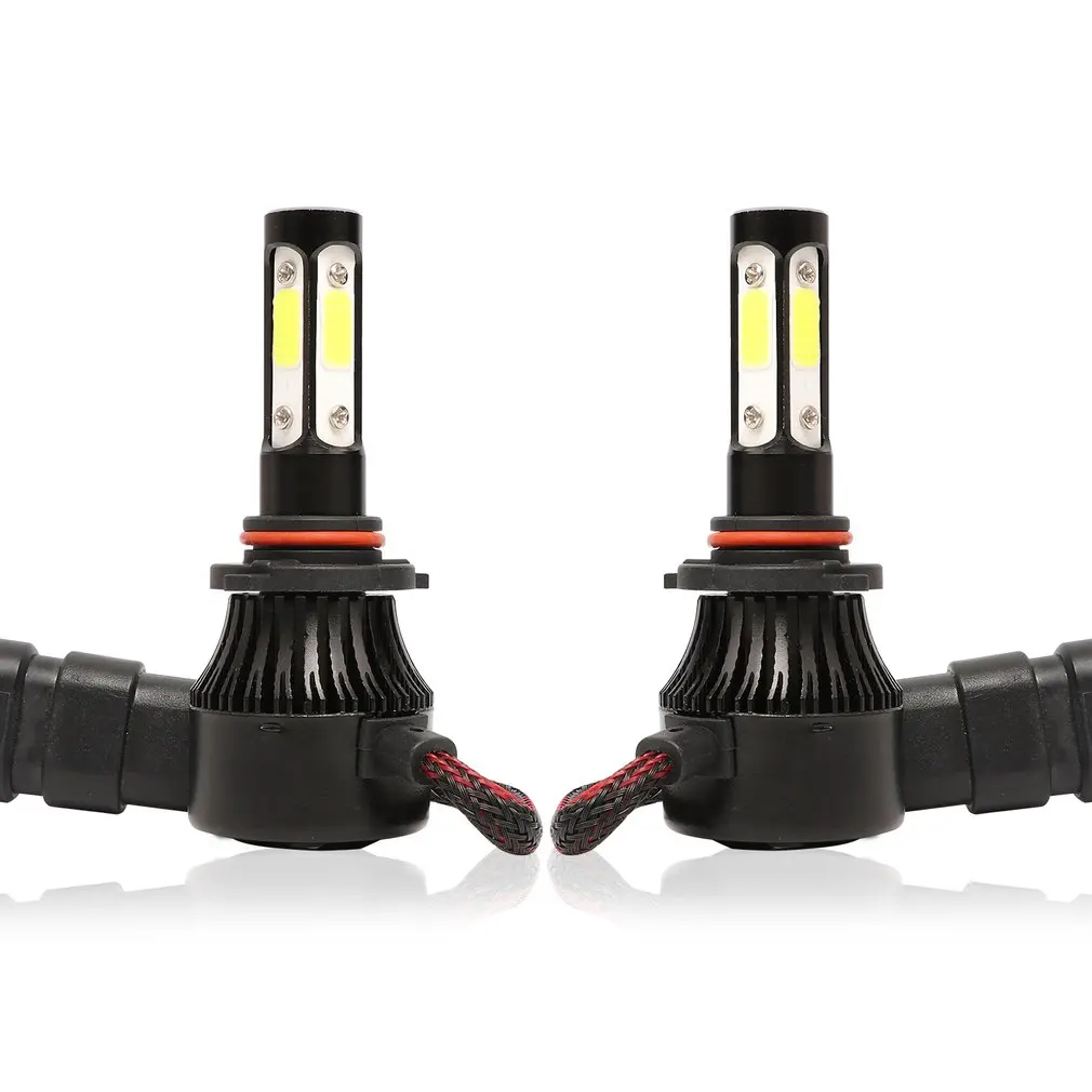 

New 2 PCS Portable Car LED Headlights Bulbs Lamps COB LED Chip IP67 Waterproof X7 Essential Accessories