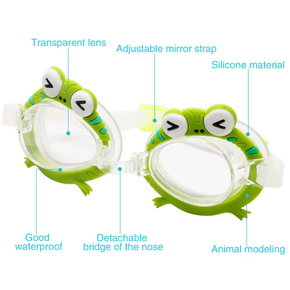 Детские плавательные очки для подростков HD силиконовые Милые Мультяшные