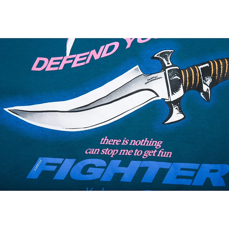 Футболка мужская с принтом в стиле хип хоп 2020|Мужские футболки| |