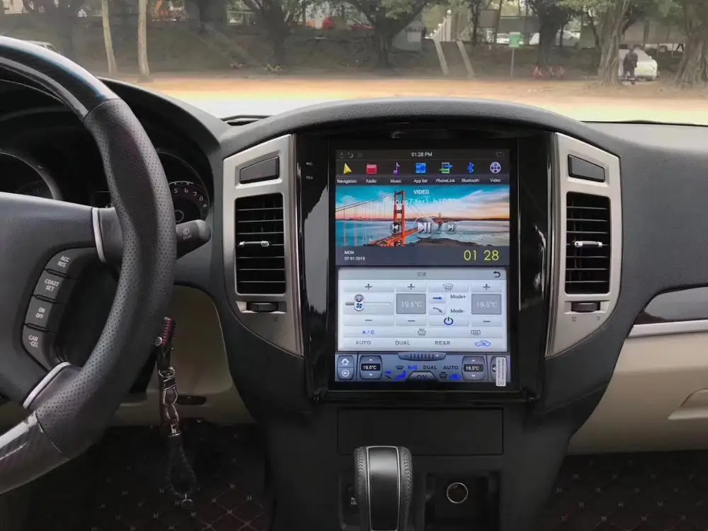 12," Tesla Android автомобильный стерео DVD gps навигация головное устройство для Mitsubishi Pajero V93 V97 2008 2009 2010 2011 2012 2013