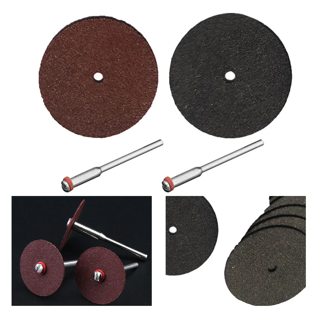 

Абразивные режущие диски Dremel, аксессуары 24 мм, отрезные диски для вращающихся инструментов Dremel, электрический инструмент для резки металла ...