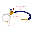 Универсальный токарный пластиковый гибкий регулируемый шланг для воды масла охлаждающей жидкости круглая насадка 14 Свеча зажигания трубка конденсатор