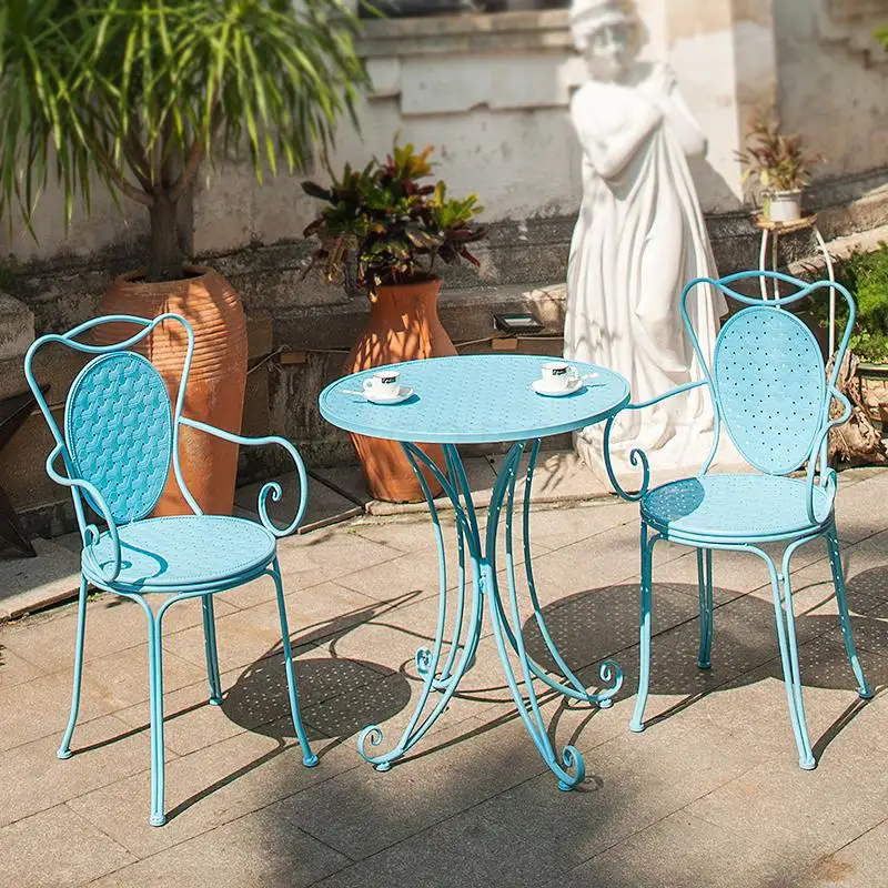 Стол и стул комплект мебели для внутреннего двора цветной стол три набора из