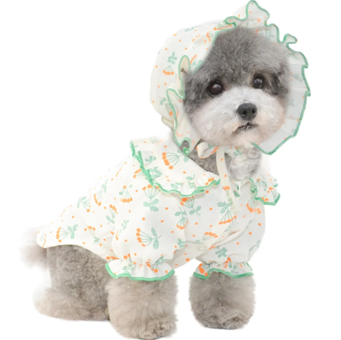 

Clothing for Dogs Rompers Cotton Pet Dog Clothes