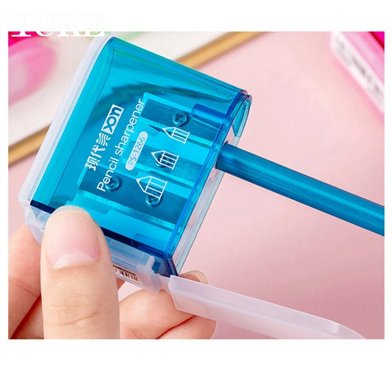 5 шт. точилка для карандашей с тремя отверстиями мультяшная Милая подарки детей