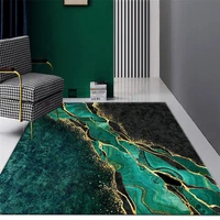 luxury green marble carpet chair mat living room modern room decoration sofa rug bathroom carpet large soft floor mat bedroom