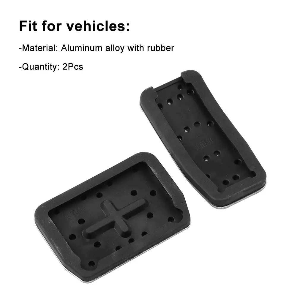 2 шт. Нескользящая производительность алюминиевый сплав акселератор ног