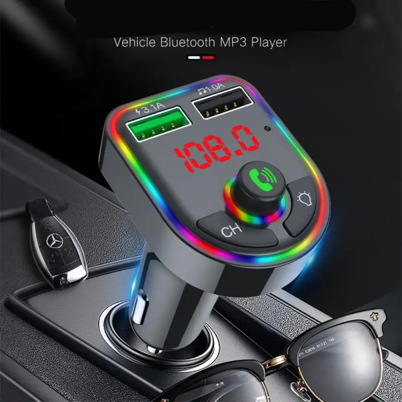 

Автомобильный FM-трансмиттер с Bluetooth 2022 и функцией громкой связи