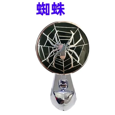 Автомобильный металлический хромированный капот значок с орнаментом эмблема