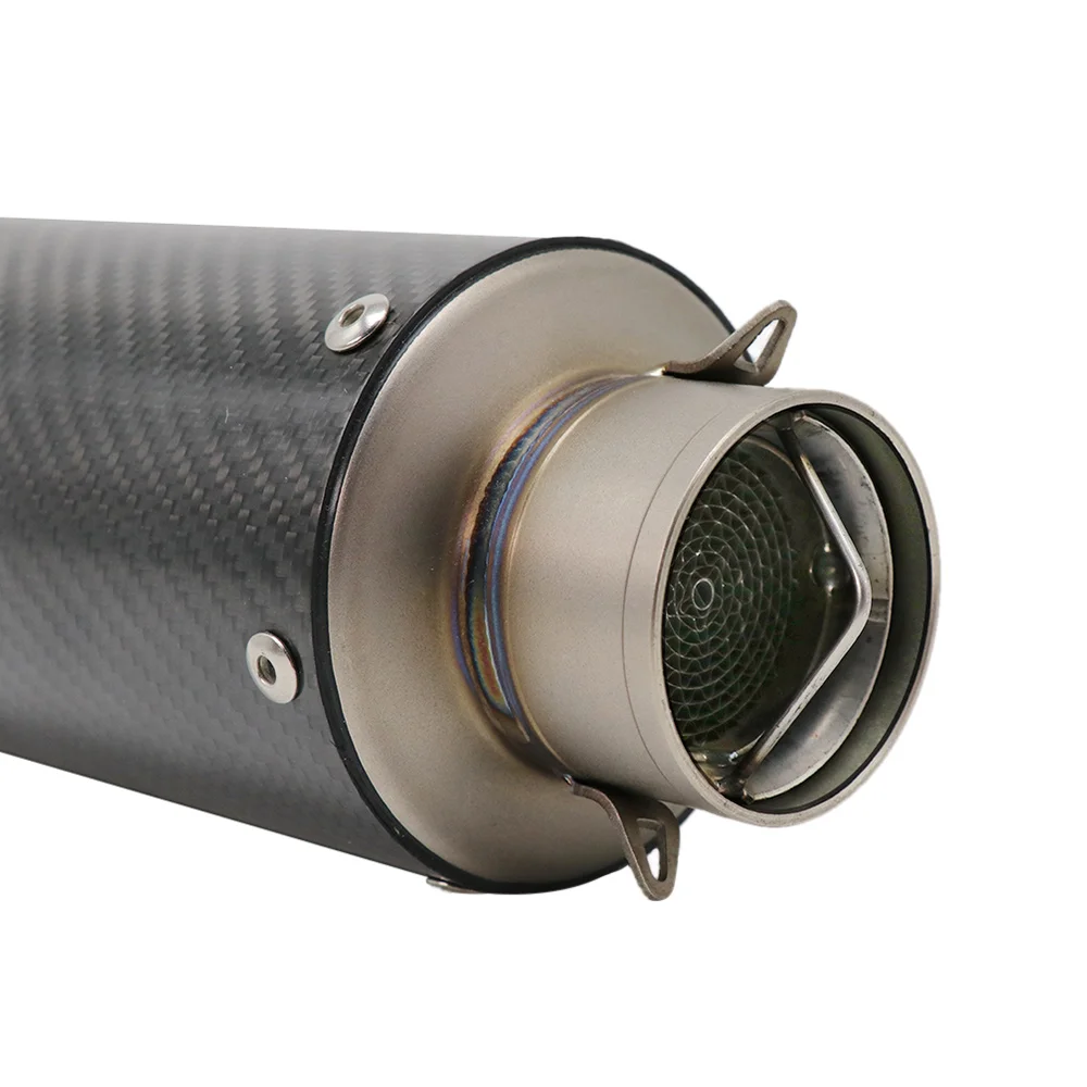 Катализатор выхлопных газов ZSDTRP для мотоцикла из нержавеющей стали глушитель 51