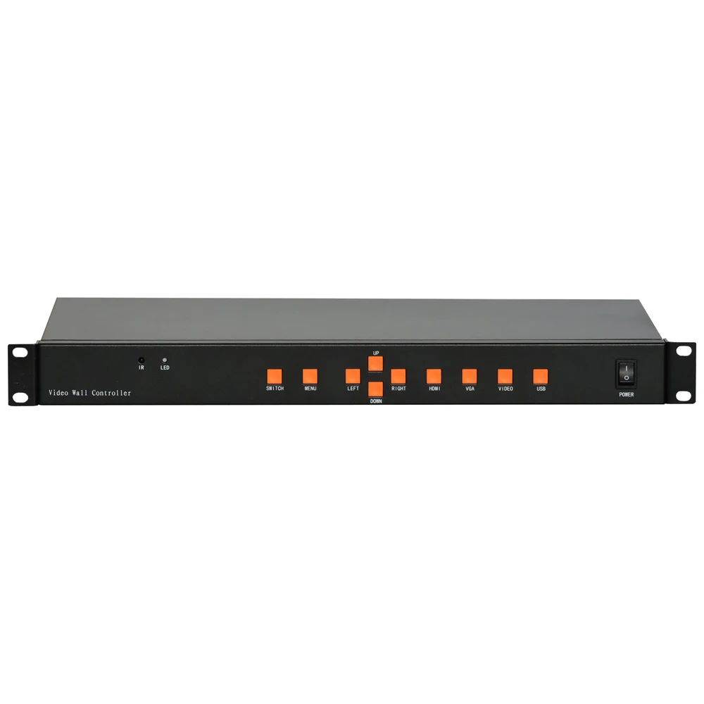 Настенный контроллер TK BOX9 TV для 9 LCD 3x3 видеопроцессора 1HDMI 1VGA 1AV 1USB вход HDMI выход на
