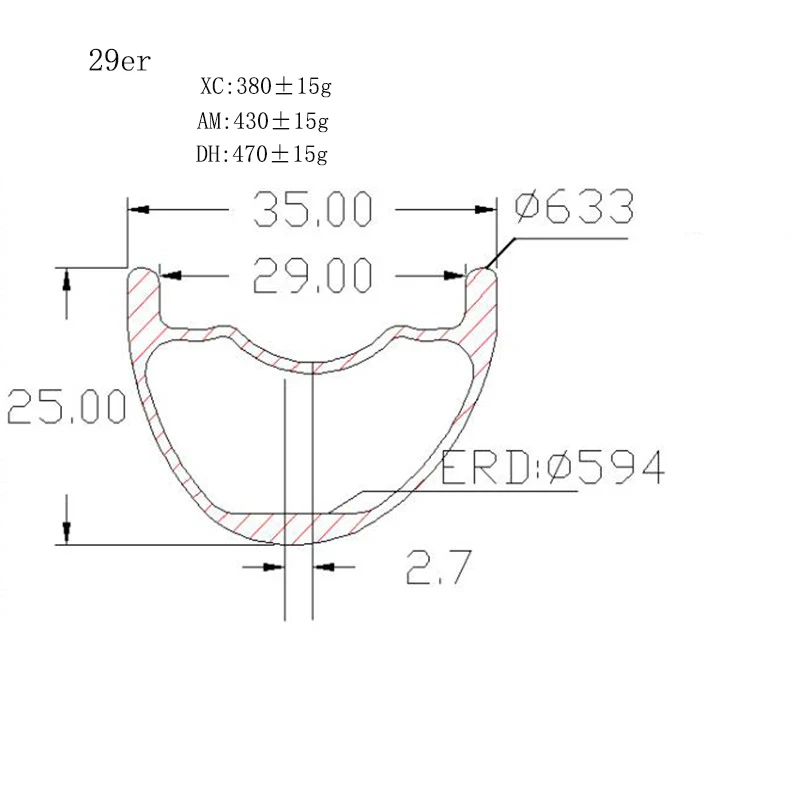 

29 inch bike wheel asymmetry tubeless carbon mtb wheels 35x25mm novatec D791SB D792SB 100x15 148x12 disc bike mtb wheelset 29er