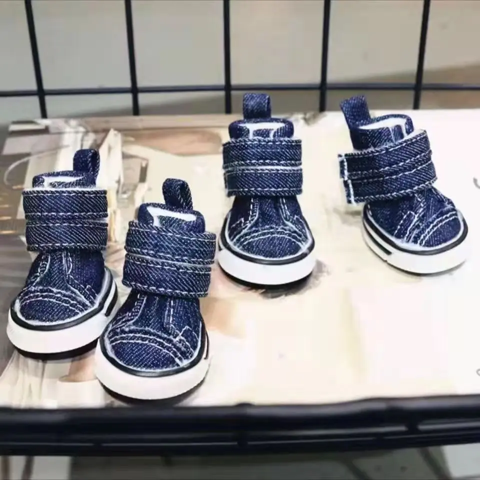 

Cowboy shoes pet dog shoes teddy shoes spring antiskid shoes pet dog dog shoes dog costume dog clothes