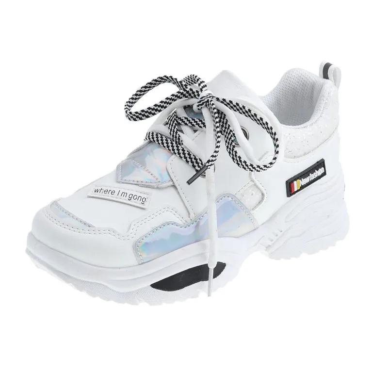 Sooneeya/женские кроссовки; обувь на плоской подошве; Zapatillas Deportivas Mujer; женская обувь на толстой мягкой подошве; обувь для бега, увеличивающая рост; Цвет Черный; zapatos mujer