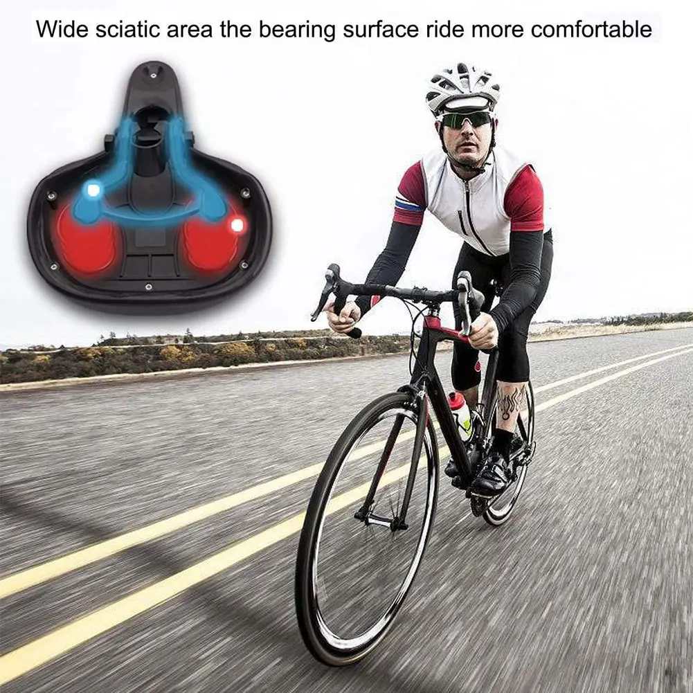 

Mountain Bike Saddle Breathable Cushion Cover Road Bike Thickened Soft Cycling Seat Mat 3D Soft Shockproof Bicycle Saddle Seat