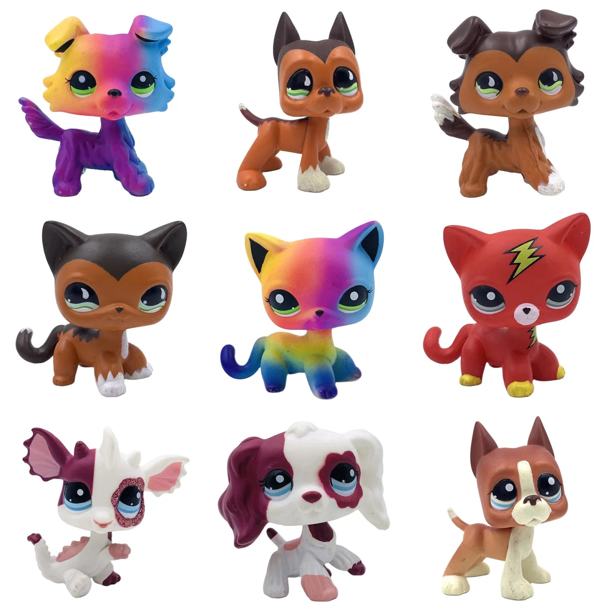 LPS CAT Littlest pet shop модная игрушка с короткой шерстью для кошек колли собак немецкий