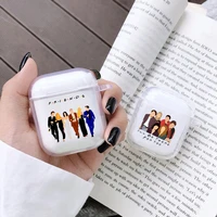 central perk coffee friends tv show soft silicone tpu case for airpods pro 1 2 3 clear wireless bluetooth earphone box cover