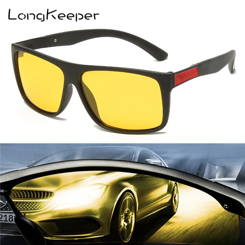 Классические поляризованные солнцезащитные очки ночного видения для мужчин и