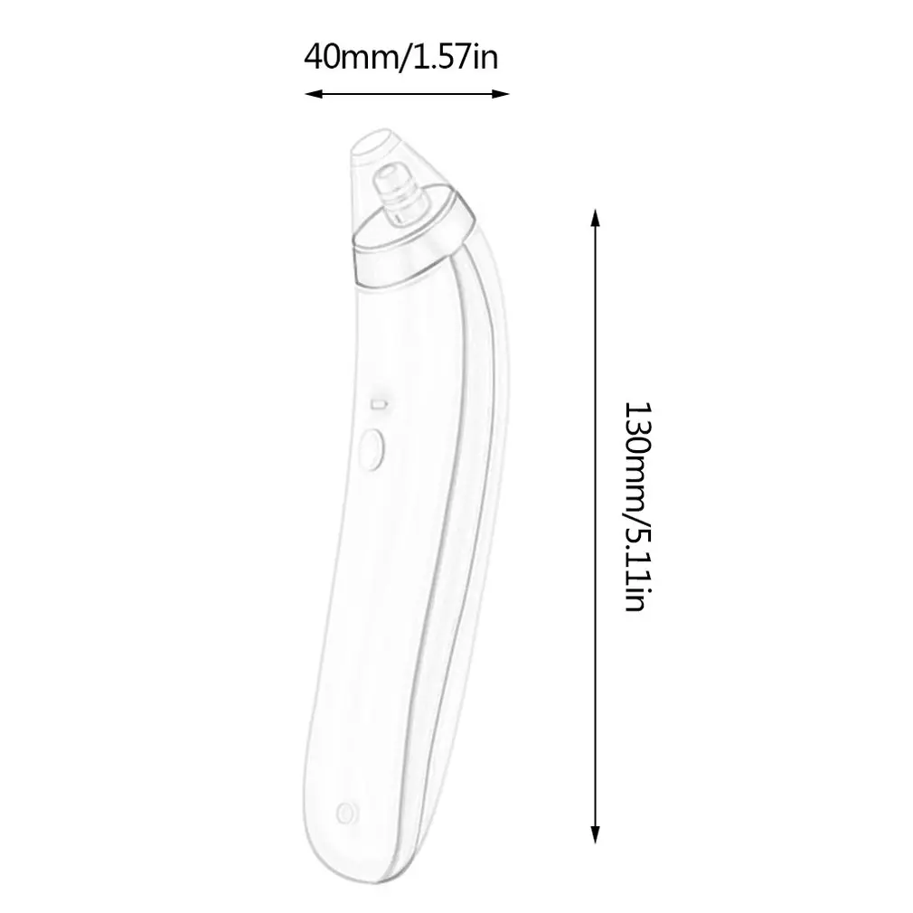 

Practical Vacuum Blackhead Remover Professional Facial Pore Cleaner Equipment Extractor Face Skin Care Beauty Device