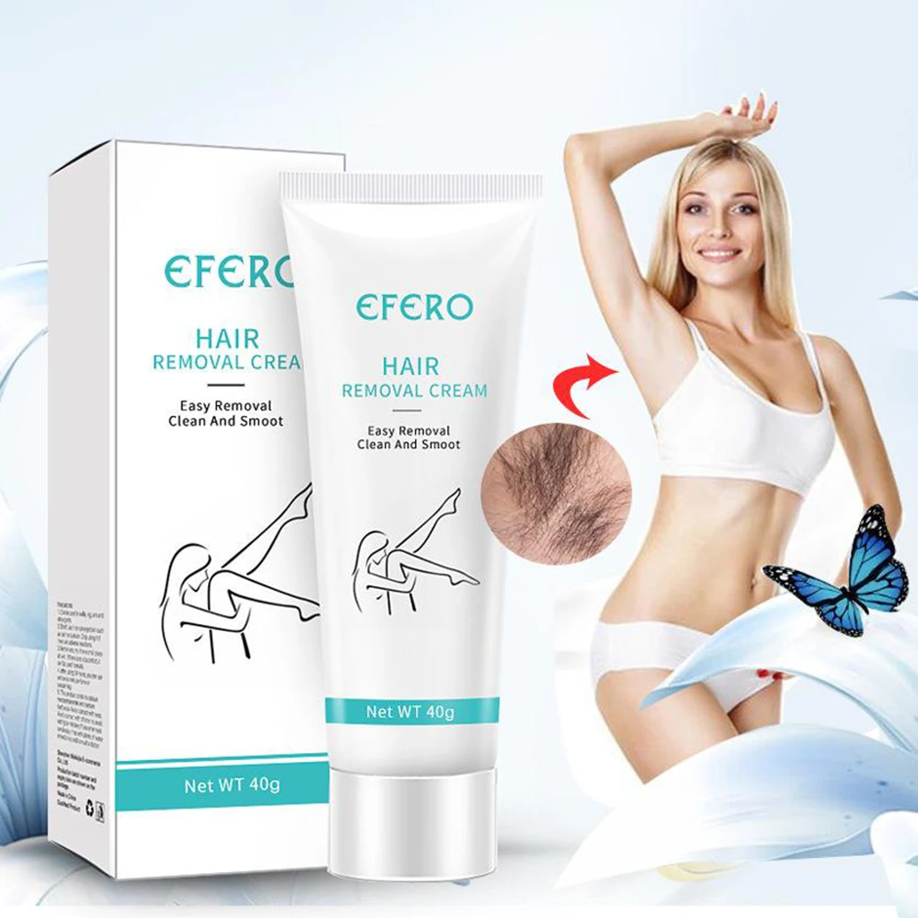 

40g Natural Hair Removal Depilatory Cream Effective Arm Armpit Unisex For Men Women Leg Arm Bikini Hair Removal Cream