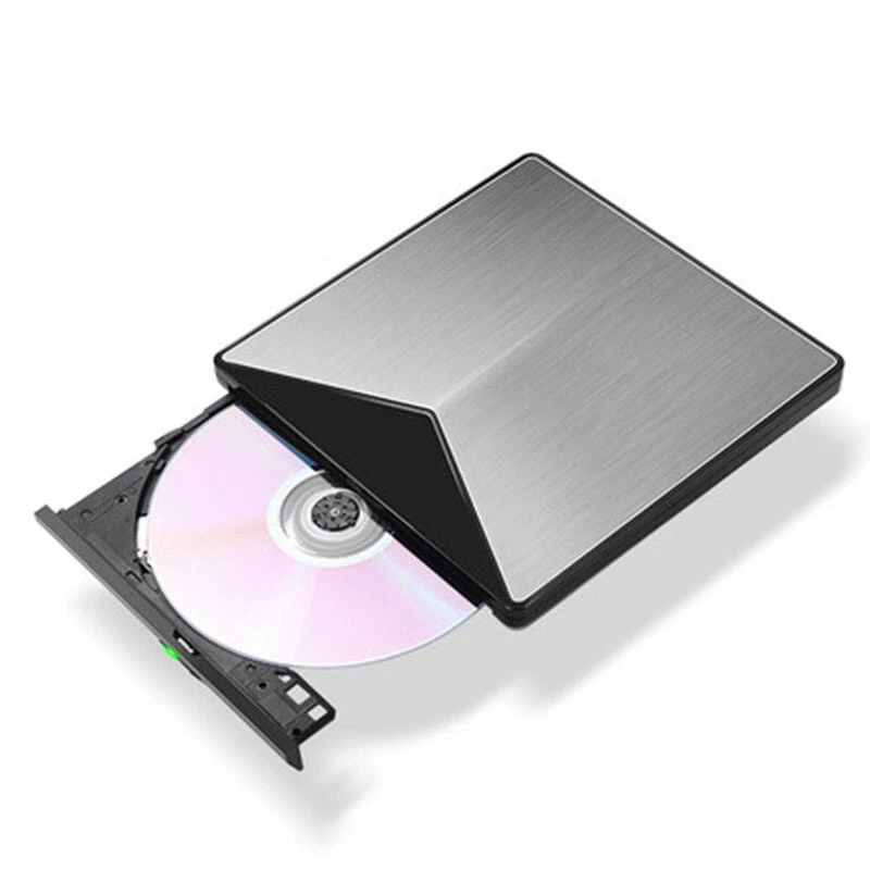 

External Burner CD DVD Blu Ray 3D Drive, USB 3.0 Portable Ultra Slim DVD CD-RW Drive for Mac OS, Linux, Windows PC
