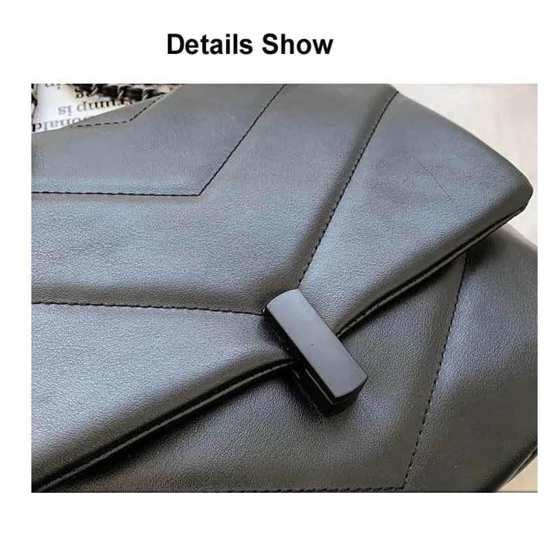 Роскошные черные сумки Недорогая модная уличная сумка через плечо женская